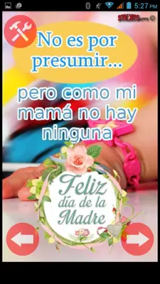 Dia de la madre android App screenshot 8